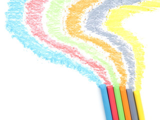 tizas de colores