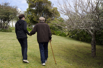 Assisting and helping elderly people