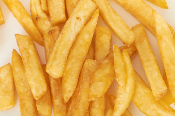a pile of french fries