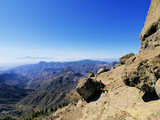 Roque Nublo(Nublo Rock), Gran Canaria, Canary Islands, Spain