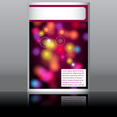 Naklejka premium Elegant music flyer