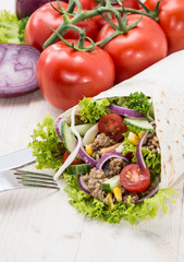 Fresh made Wrap