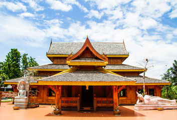 Wood temple