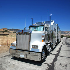 USA- Truck sur la route 66
