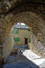 Obraz premium Lurs près de Forcalquier (Lubéron)