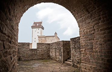 Ancient Herman castle in Narva. Estonia