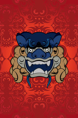 chinese vintage  illustration