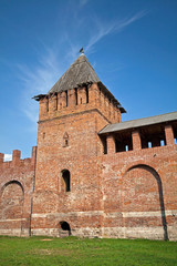 Fototapeta premium Ancient fortress (Kremlin) in Smolensk