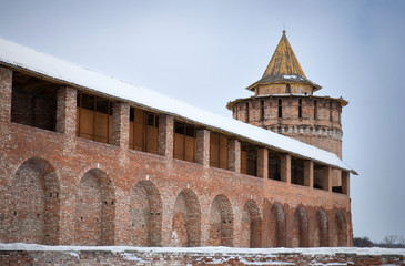 Old Kremlin, town Kolomna in Moscow Region, Russia.