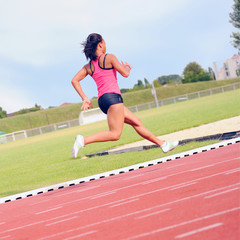 jeune athl&egrave;te