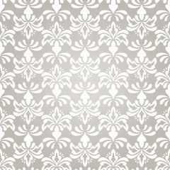 Vector Seamless Vintage Wallpaper Pattern