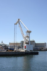 Crane at Cape Town Harbor