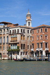 Naklejka premium Gondel auf dem Canale Grande