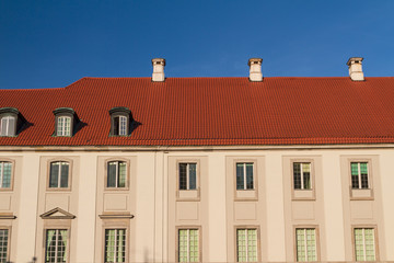 Castle Square in Warsaw, Poland