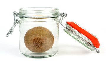 KIwi im Einmachglas