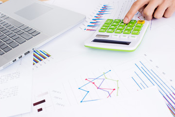 Documents and calculator