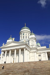 Fototapeta na wymiar Der Dom von Helsinki