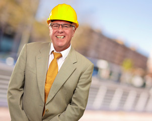 Portrait Of A Senior Architect
