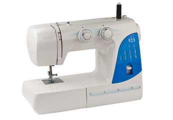 sewing machine isolated