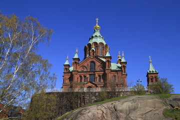 Fototapeta na wymiar Die Uspenski-Kathedrale