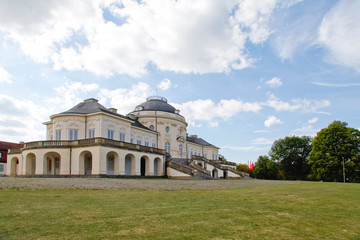 Schloss Solitude im Sp&auml;tsommer bei Stuttgart
