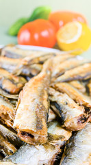 roasted anchovies