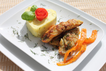 Gebratenes Fischfilet 2