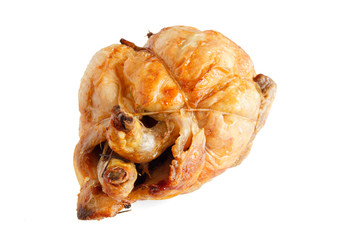 chicken over white - pollo arrosto