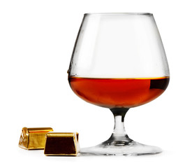 glass of cognac