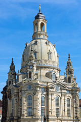 Fototapeta na wymiar Kościół Matki Bożej Dresdens