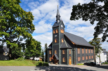 Stadtkirche in Neuhaus am Rennweg / Thüringen