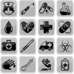 Healt Care Icon Set
