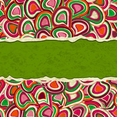 Torn Colorful Paper Background