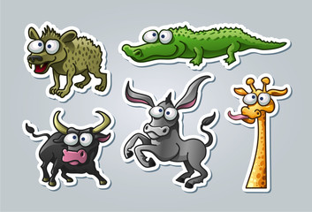 Cartoon animals