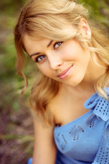 Fototapeta premium portrait of a beautiful girl
