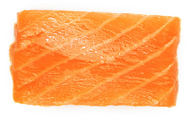 Juicy slice of salmon