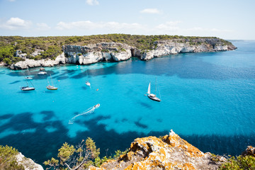 Obraz premium Hiszpania - Cala Macarella - Cala Macarelleta