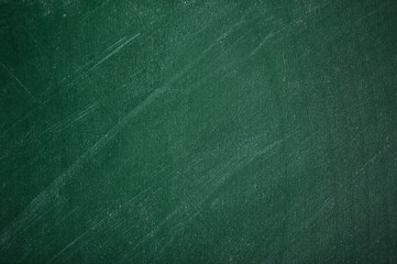 empty  green chalkboard