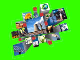 renewable energy (green bckg)