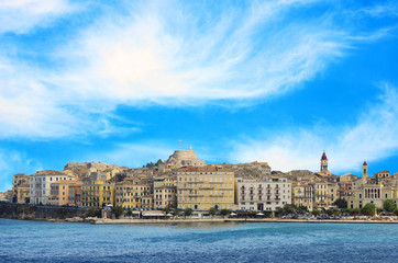 Fototapeta premium Kerkyra town - Capital of Corfu isalnd Greece
