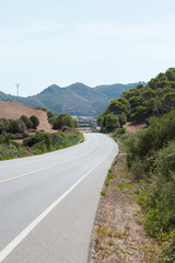 Autobahn von Menorca - Spanien