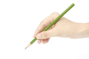 鉛筆　右手