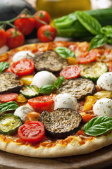 Vegetarian Pizza - Pizza vegetariana