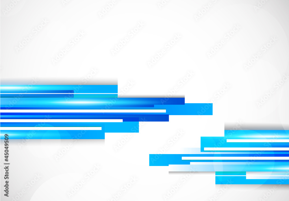 Poster background with blue lines