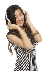 Fototapeta premium Enjoying The Music