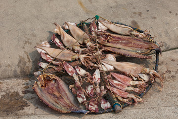 Getrockneter Fisch