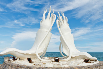 Octopus sculpture,