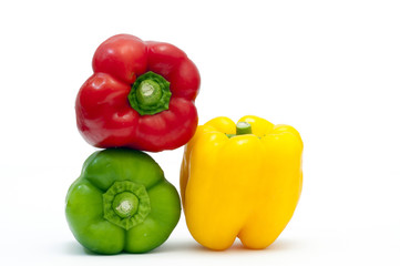 colored fresh pepper