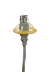 Data security concept - condom over usb cable