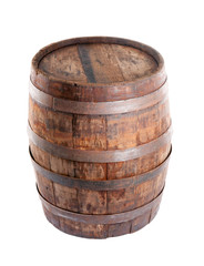 Obraz premium Oak barrel. isolate